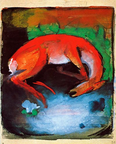 Dead Deer, 1913 by Franz Marc